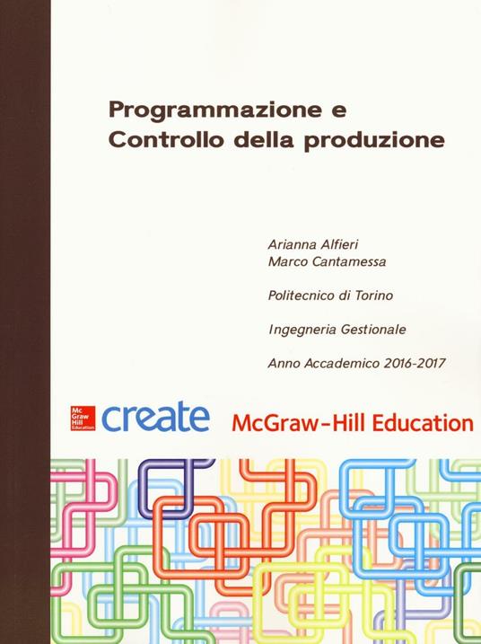 Programmazione e controllo della produzione - copertina