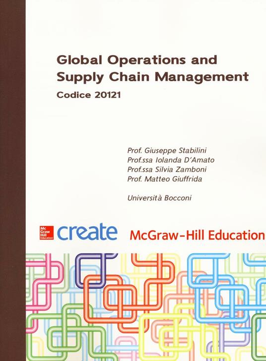 Global operations and supply chain management - copertina