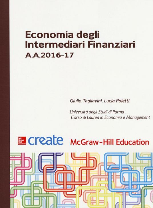 Economia degli intermediari finanziari A. A. 2016-17 - copertina