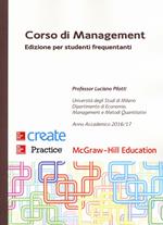 Corso di management. Edizione per studenti frequentanti