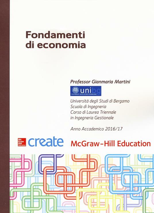 Fondamenti di economia - copertina