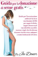 Guida per la donazione di seme gratis: Guida per l’inseminazione artificiale fai-da-te con donatore
