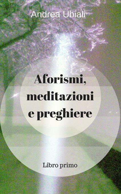 Aforismi, meditazioni e preghiere - Libro primo - Ubiali Andrea - ebook