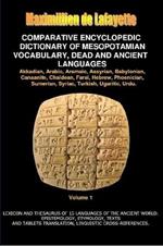 V1.Comparative Encyclopedic Dictionary of Mesopotamian Vocabulary Dead & Ancient Languages