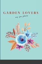 Garden Lovers Any Year Planner: With Bonus Recipes