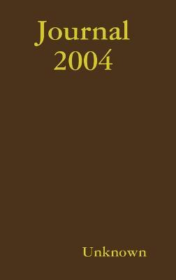 Journal 2004 - Unknown - cover