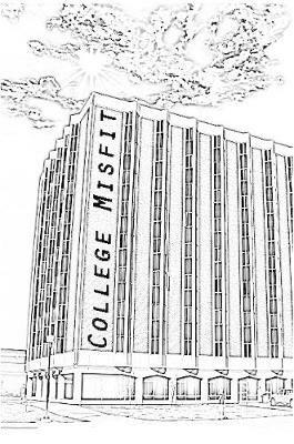 College Misfit - Justin Palmer - cover