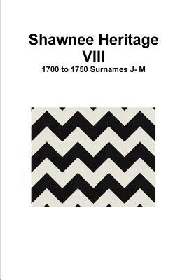 Shawnee Heritage VIII - Don Greene - cover