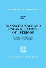 Transcendence and Linear Relations of 1-Periods