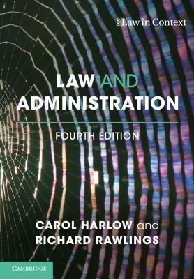 Law and Administration - Carol Harlow,Richard Rawlings - cover