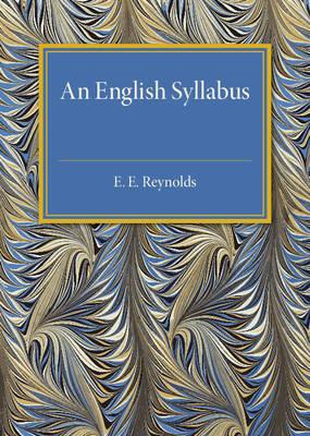An English Syllabus - E. E. Reynolds - cover