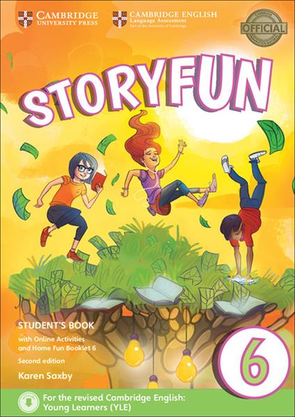 Storyfun Level 6 Student's Book with Online Activities and Home Fun Booklet 6 - Karen Saxby - cover