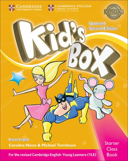 Kid's Box Starter Class Book with CD-ROM British English - Caroline Nixon,Michael Tomlinson - cover