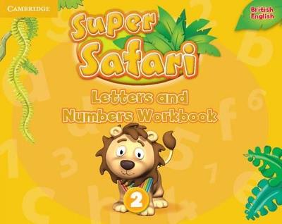 Super Safari Level 2 Letters and Numbers Workbook - cover