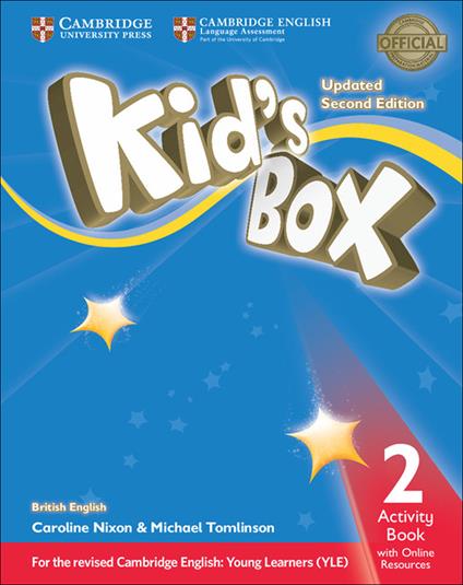 Kid's Box Level 2 Activity Book with Online Resources British English - Caroline Nixon,Michael Tomlinson - cover