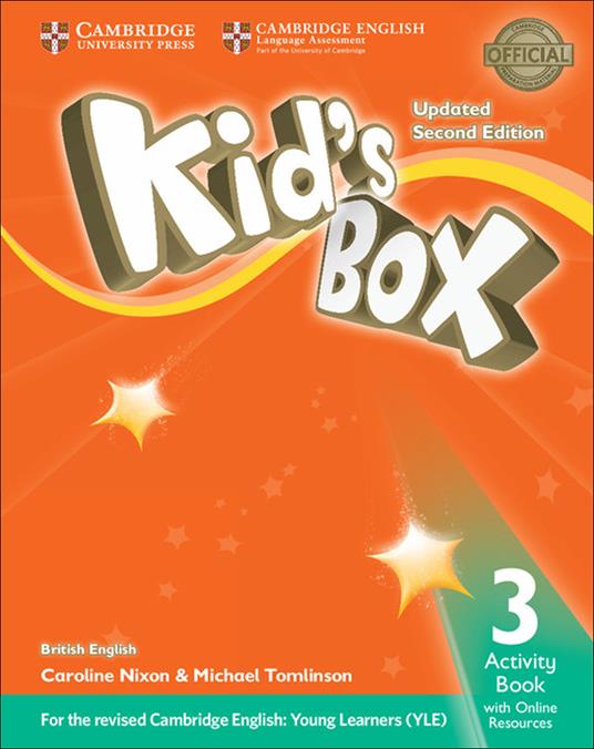 Kid's Box Level 3 Activity Book with Online Resources British English - Caroline Nixon,Michael Tomlinson - cover