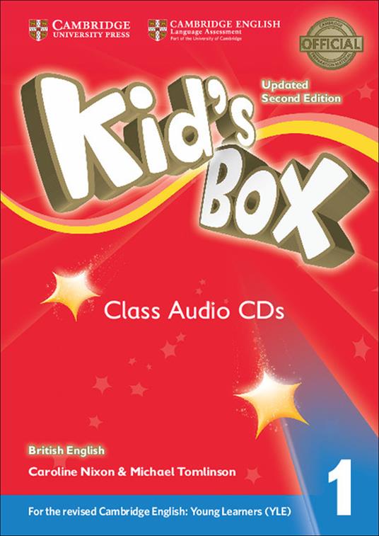 Kid's Box Level 1 Class Audio CDs (4) British English - Caroline Nixon,Michael Tomlinson - cover