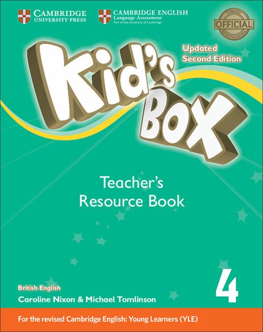 Kid's Box Level 4 Teacher's Resource Book with Online Audio British English - Kathryn Escribano - cover