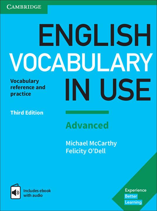 English Vocabulary in Use: Advanced Book with Answers and Enhanced eBook: Vocabulary Reference and Practice - Michael McCarthy,Felicity O'Dell - cover