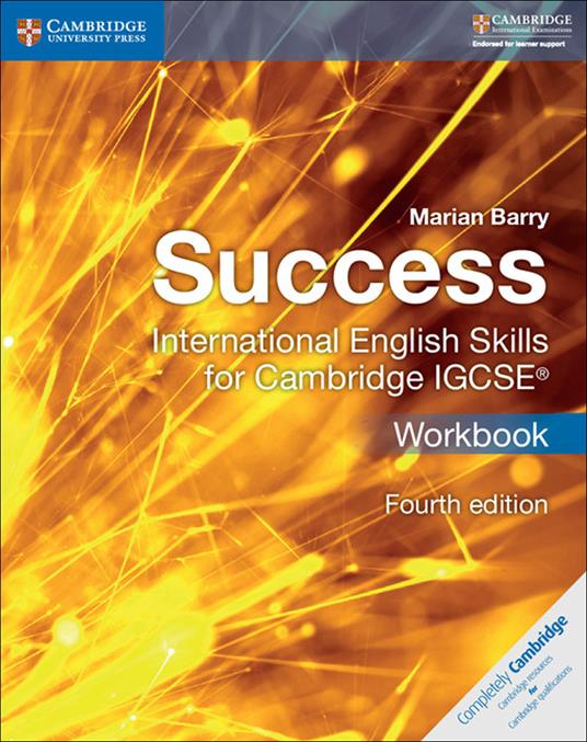 Success International English Skills for Cambridge IGCSE™ Workbook - Marian Barry - cover