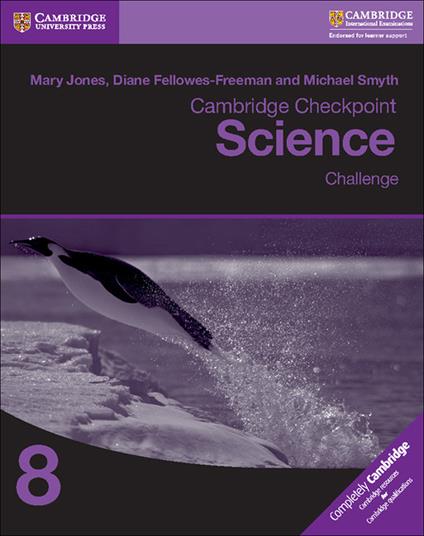 Cambridge Checkpoint Science Challenge Workbook 8 - Mary Jones,Diane Fellowes-Freeman,Michael Smyth - cover
