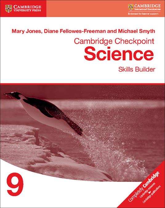 Cambridge Checkpoint Science Skills Builder Workbook 9 - Mary Jones,Diane Fellowes-Freeman,Michael Smyth - cover