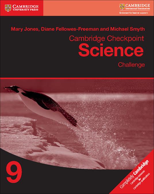 Cambridge Checkpoint Science Challenge Workbook 9 - Mary Jones,Diane Fellowes-Freeman,Michael Smyth - cover