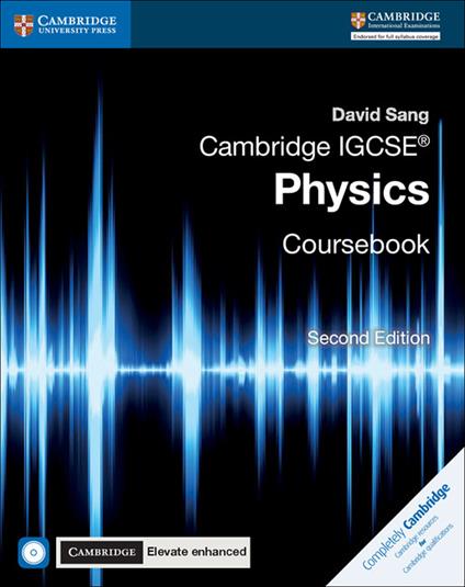 Cambridge IGCSE (R) Physics Coursebook with CD-ROM and Cambridge Elevate Enhanced Edition (2 Years) - David Sang - cover