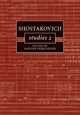 Shostakovich Studies 2 - cover
