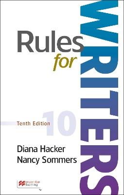 Rules for Writers - Diana Hacker,Nancy Sommers - cover