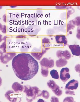Practice of Statistics in the Life Sciences, Digital Update (International Edition) - Brigitte Baldi,David S. Moore - cover