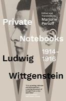 Private Notebooks: 1914-1916 - Ludwig Wittgenstein - cover