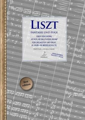 Fantasie Und Fuge Uber "Ad Nos, Ad Salutarem Undam" (Ed. Walter F. Zielke) - Franz Liszt - cover