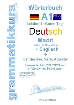 Woerterbuch A1 Deutsch-Maori-Englisch - Marlene Schachner - cover