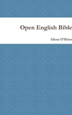 Open English Bible - Glenn O'Brien - cover