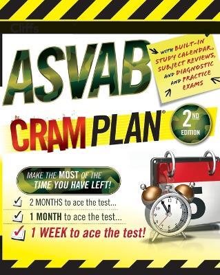 Cliffsnotes ASVAB Cram Plan - Carolyn C Wheater,Jane R Burstein - cover