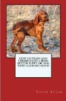 How to Train and Raise a Irish Setter Puppy or Dog with Good Behavior - Vince Stead - cover