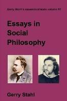 Essays In Social Philosophy - Gerry Stahl - cover