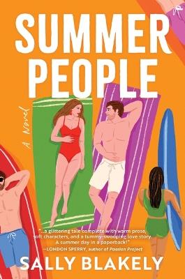 Summer People: A Novel - Sally Blakely - cover