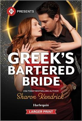 Greek's Bartered Bride - Sharon Kendrick - cover