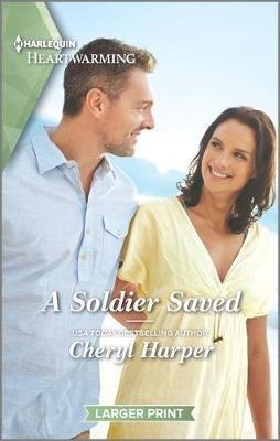 A Soldier Saved: A Clean Romance - Cheryl Harper - cover