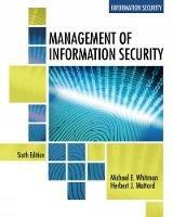 Management of Information Security - Michael Whitman,Herbert Mattord - cover
