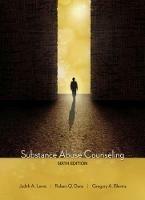 Substance Abuse Counseling - Robert Dana,Gregory Blevins,Judith Lewis - cover
