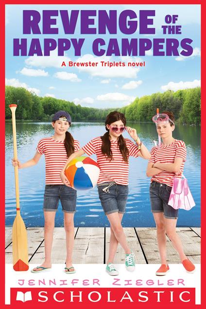 Revenge of the Happy Campers (The Brewster Triplets) - Jennifer Ziegler - ebook