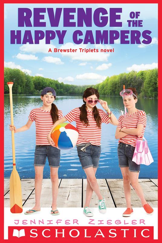 Revenge of the Happy Campers (The Brewster Triplets) - Jennifer Ziegler - ebook