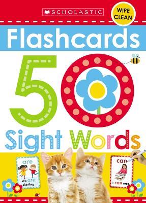 50 Sight Words Flashcards: Scholastic Early Learners (Flashcards) - Scholastic - cover