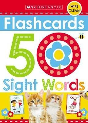 50 Sight Words Flashcards: Scholastic Early Learners (Flashcards) - Scholastic,Scholastic Early Learners - cover