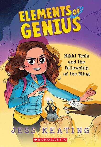 Nikki Tesla and the Fellowship of the Bling (Elements of Genius #2) - Jess Keating,Lissy Marlin - ebook