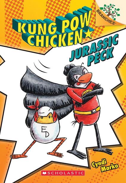 Jurassic Peck: A Branches Book (Kung Pow Chicken #5) - Cyndi Marko - ebook
