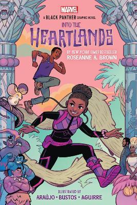 Shuri and T'Challa: Into the Heartlands (A Black Panther graphic novel) - Roseanne A. Brown - cover